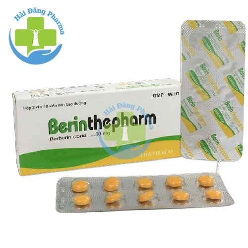 Berinthepharm - Hộp 2 vỉ x 10 viên